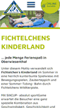 Mobile Screenshot of fichtelchen.de